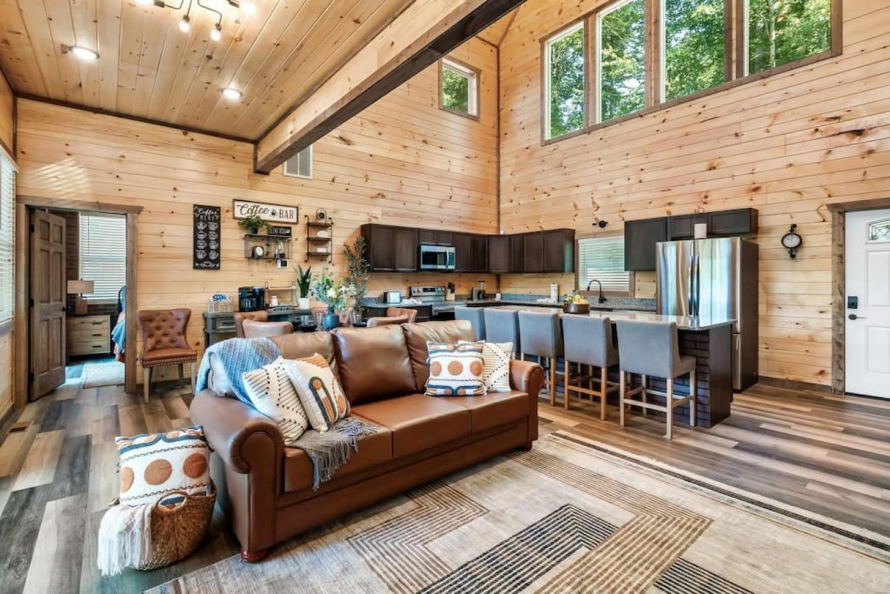 Tranquil Mountain Getaway By Ghosal Luxury Lodging Gatlinburg Exterior photo