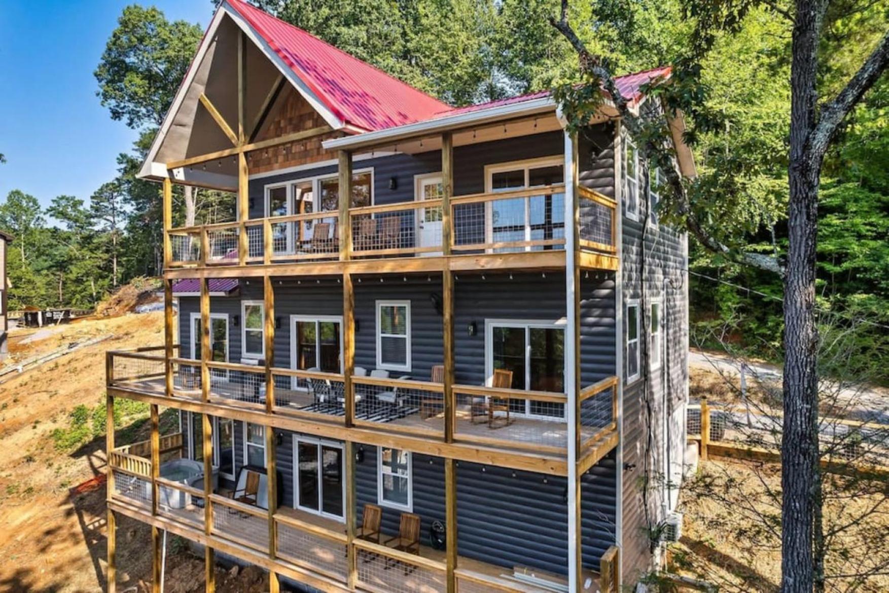 Tranquil Mountain Getaway By Ghosal Luxury Lodging Gatlinburg Exterior photo