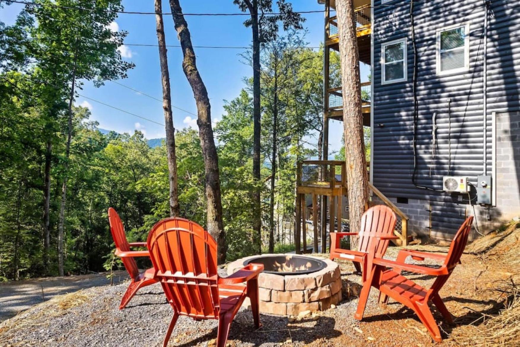 Tranquil Mountain Getaway By Ghosal Luxury Lodging Gatlinburg Exterior photo